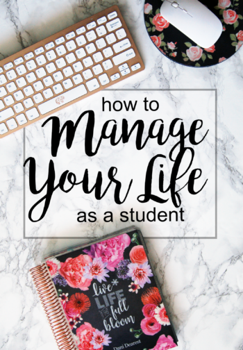 How to manage your life as a student